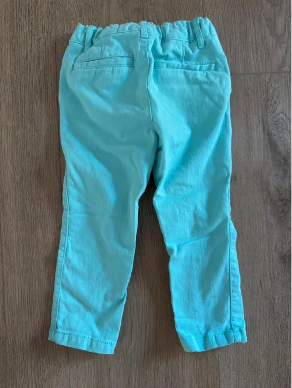 The Children’s Place Toddler Pants 2T Mint Aqua Adjustable Waist Chino Casual
